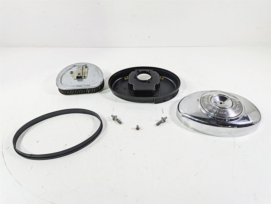 2004 Harley FLSTCI Softail Heritage Air Breather Cleaner Filter Cover 29581-01 {{ shop.shopifyCountryName }} - Mototech271