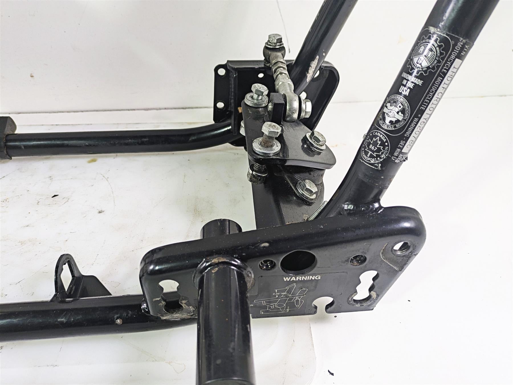 1996 Harley Touring FLHTCUI Electra Glide Straight Main Frame Chassis 47900-93B {{ shop.shopifyCountryName }} - Mototech271