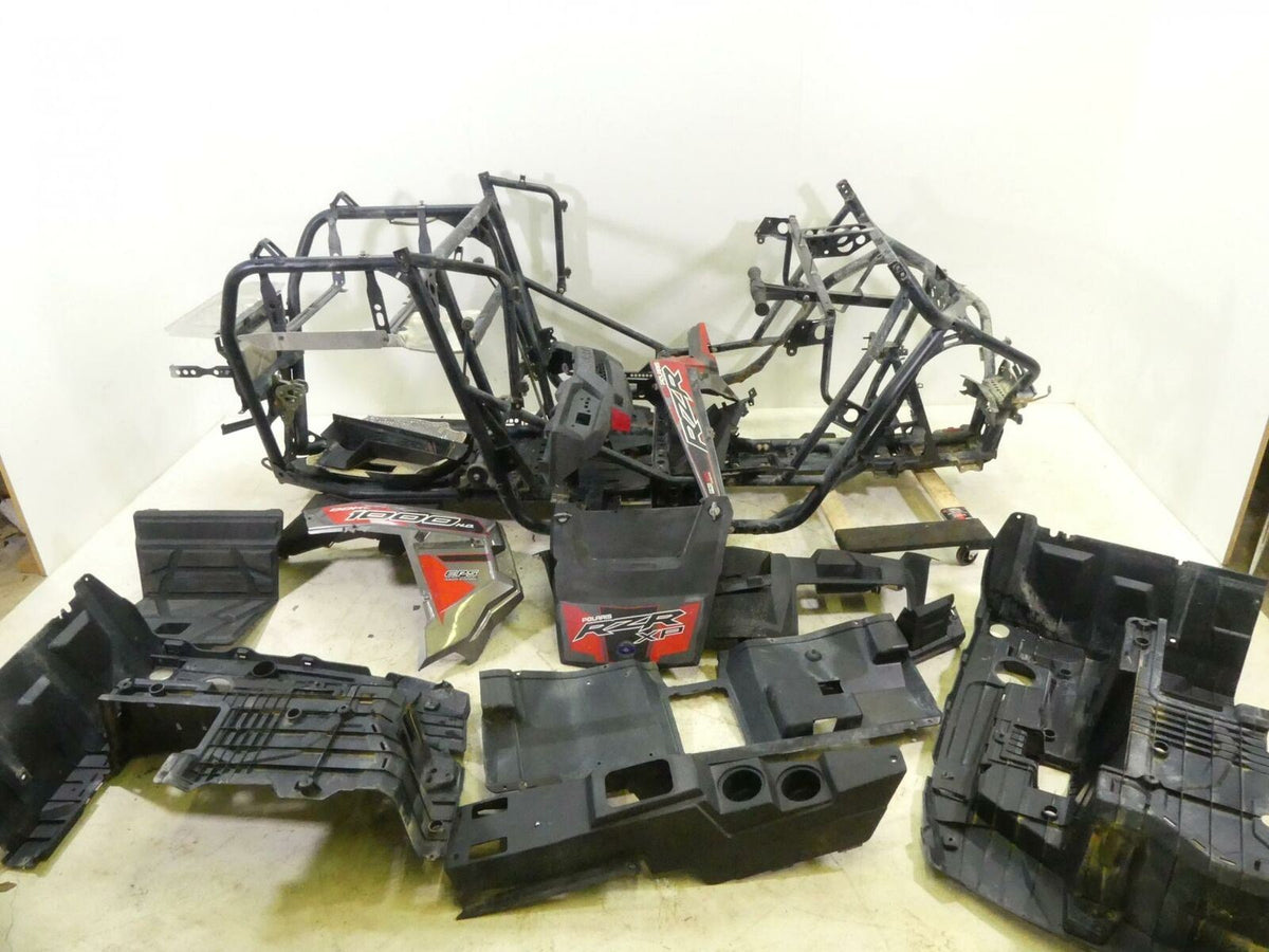 2017 Polaris RZR1000 XP EPS Bent Main & Sub Frame Subframe BOS 1022402 1021247 {{ shop.shopifyCountryName }} - Mototech271