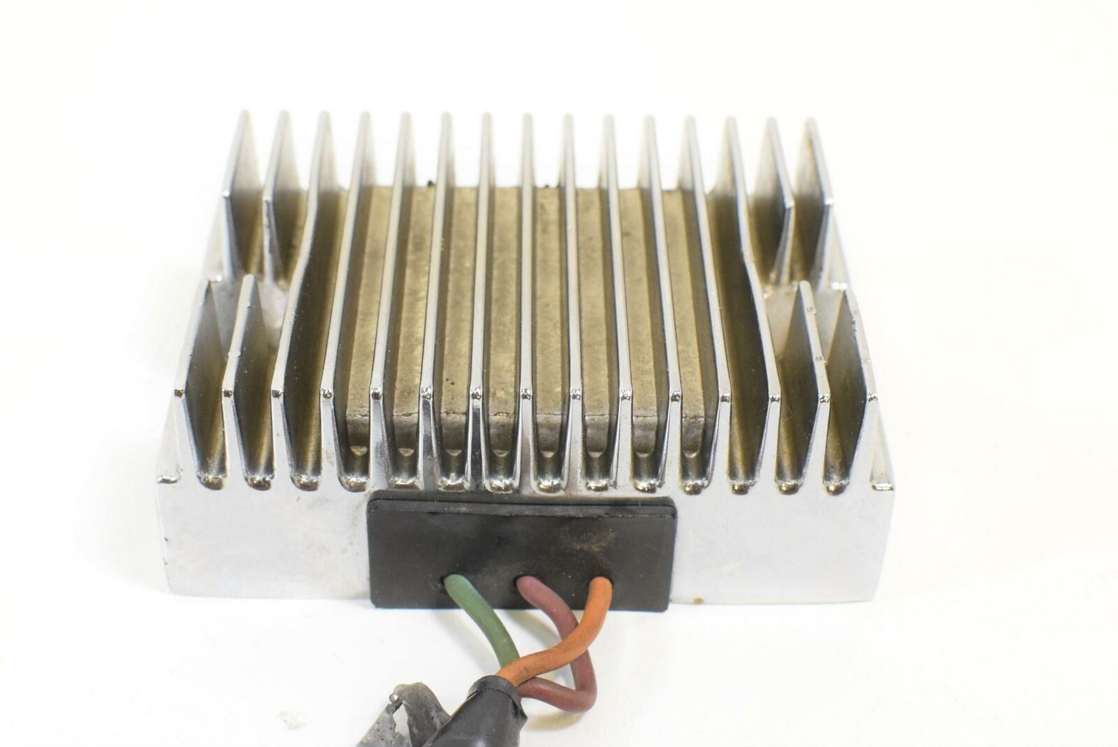1978 Harley Sportster XLH1000 Ironhead Chrome Voltage Regulator Rectifier 201104 {{ shop.shopifyCountryName }} - Mototech271