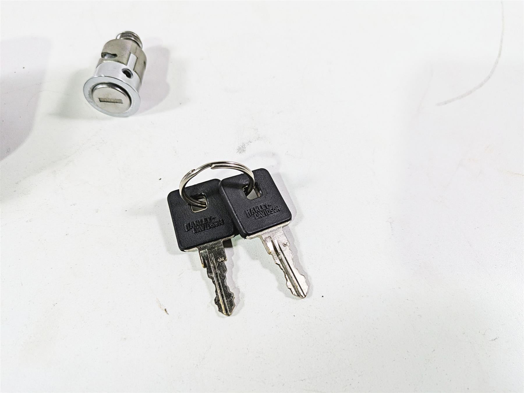 2009 Harley XR1200 Sportster Ignition Switch Steering Lock Key Set
