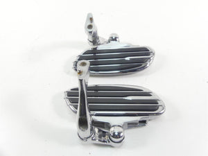 2009 Harley FLHTCU SE4 CVO E-Glide Rear Chrome Passenger Floorboard Set 50700-04 | Mototech271