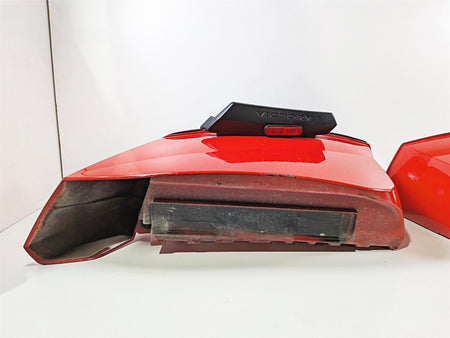 2016 Victory Cross Country Left Right Saddlebag Set - Red 5438372 5438373 {{ shop.shopifyCountryName }} - Mototech271
