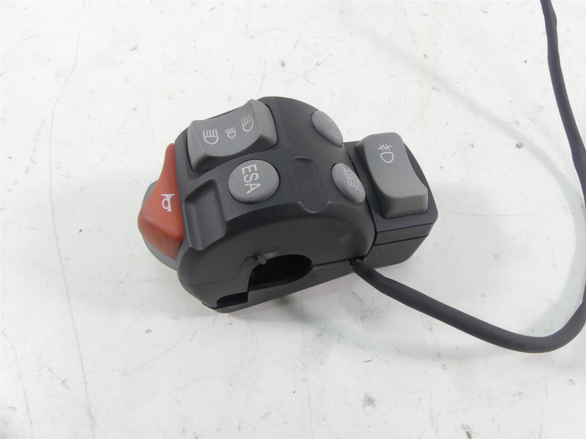 2011 BMW R1200GS K255 Adv Left Esa Abs Asc Light Horn Control Switch 61317704627 {{ shop.shopifyCountryName }} - Mototech271