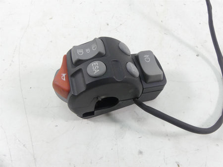 2011 BMW R1200GS K255 Adv Left Esa Abs Asc Light Horn Control Switch 61317704627 {{ shop.shopifyCountryName }} - Mototech271