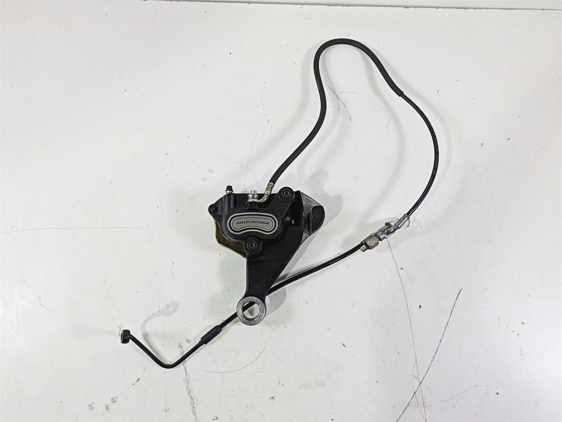 2017 Harley FLS Softail Slim Rear Brake Caliper 25mm + Mount & Line 41300097 {{ shop.shopifyCountryName }} - Mototech271