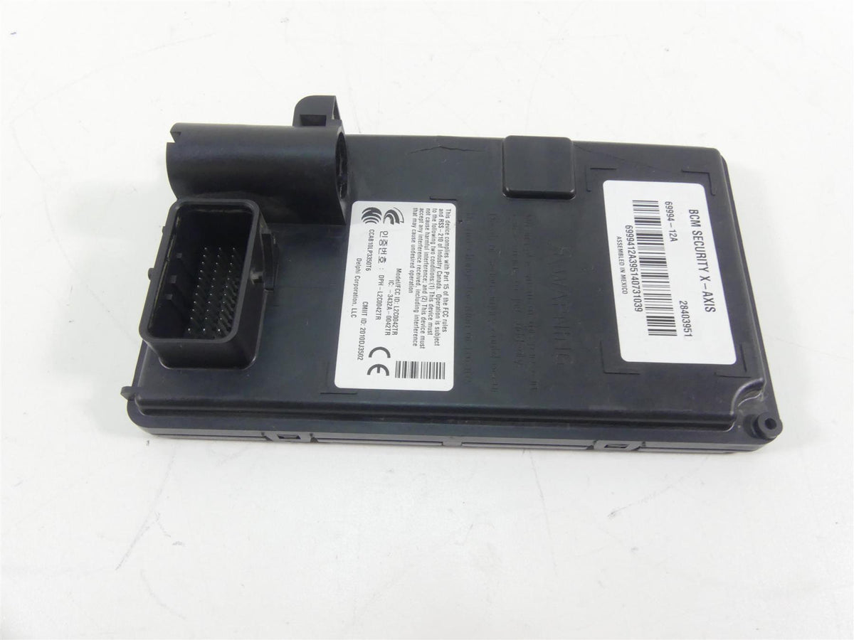 2014 Harley Touring FLHTK Electra Glide Bcm Module & Key Fob 69994-12A {{ shop.shopifyCountryName }} - Mototech271