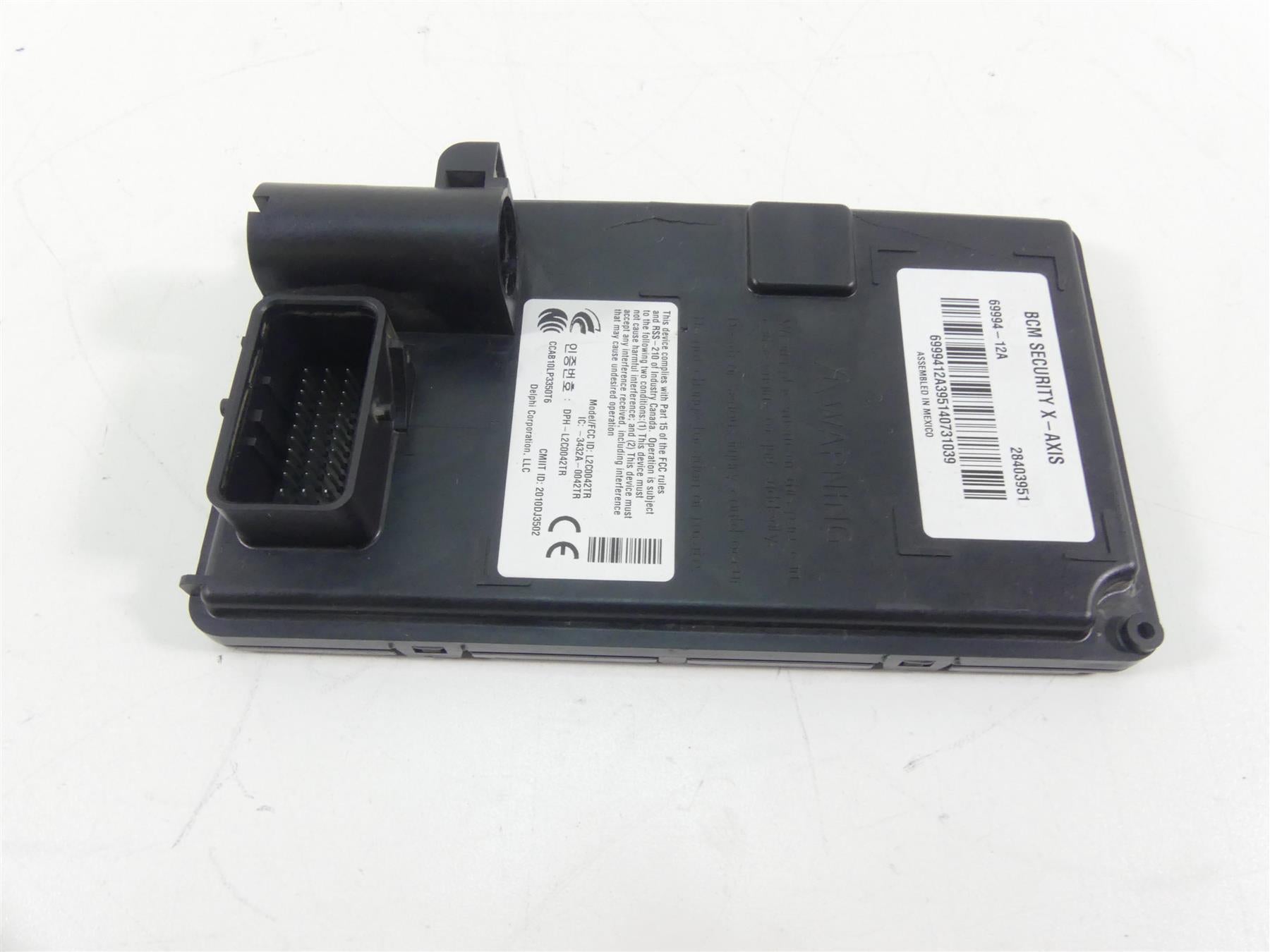 2014 Harley Touring FLHTK Electra Glide Bcm Module & Key Fob 69994-12A {{ shop.shopifyCountryName }} - Mototech271