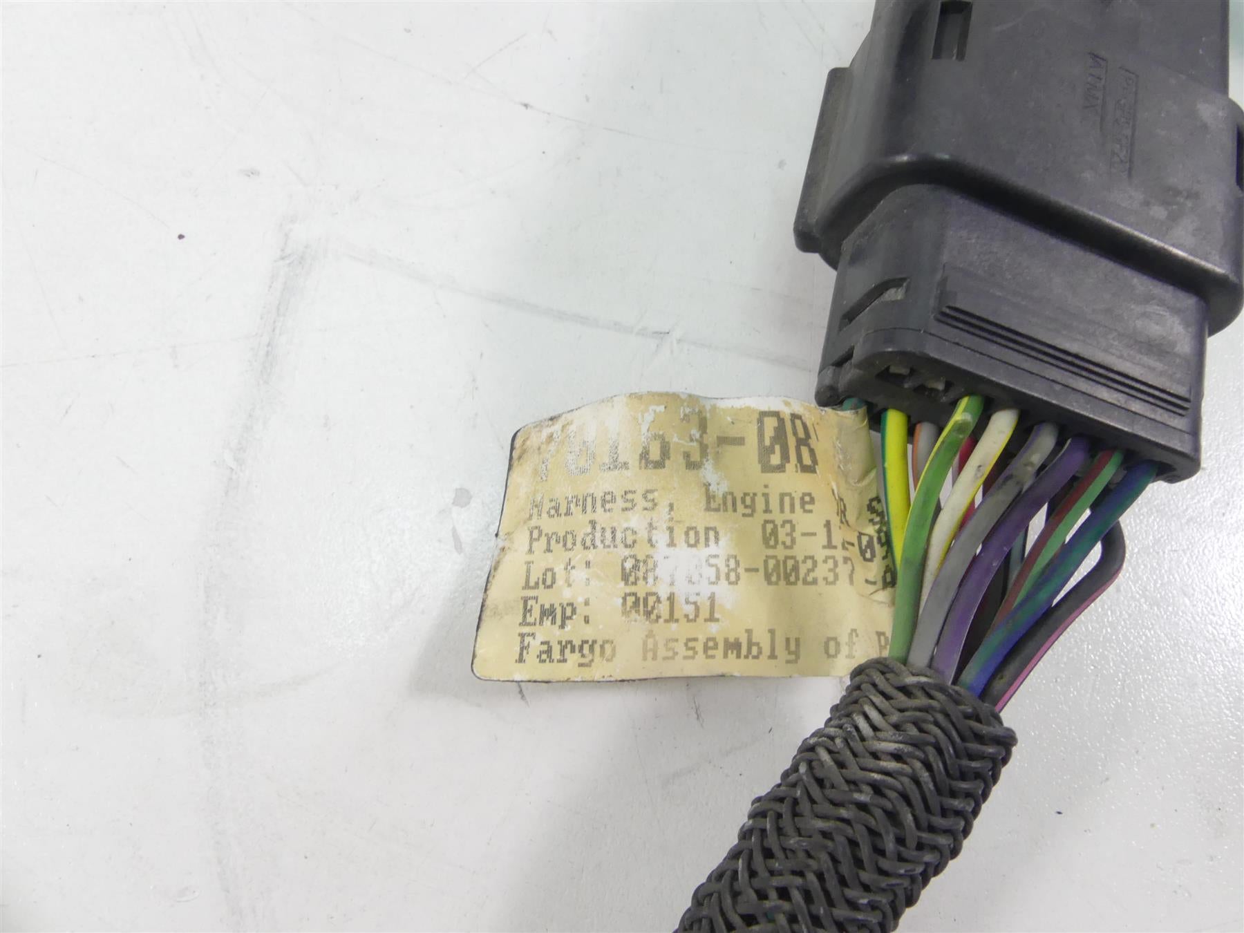 2009 Harley XR1200 Sportster Main & Engine Wiring Harness - Read 70225-08 {{ shop.shopifyCountryName }} - Mototech271