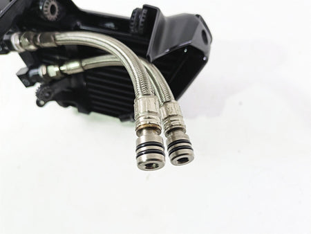 2016 Ducati Monster 1200 S Oil Cooler & Lines & Cover READ 54810461B {{ shop.shopifyCountryName }} - Mototech271
