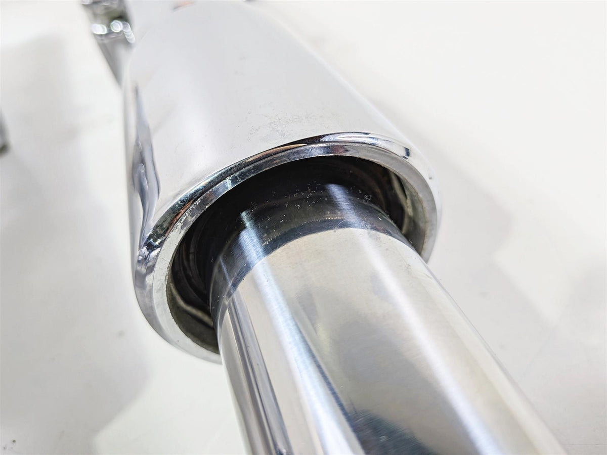 2005 Harley Softail FLSTFSE CVO Fat Boy Chrome Front Fork Leg Set 46310-05 46312-05-Mototech271