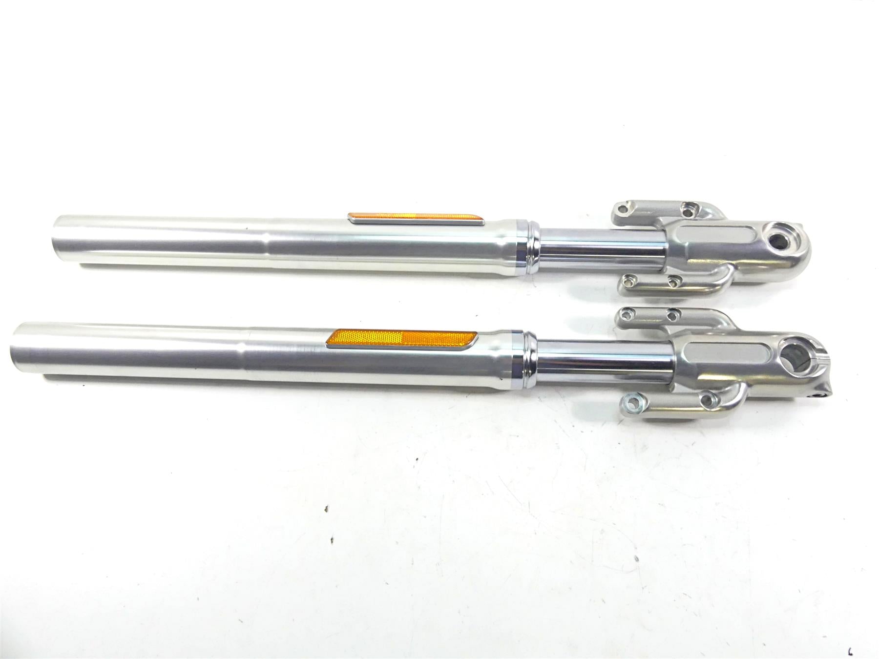2015 Harley VRSCF Muscle V-Rod Straight Front Fork Leg Set 48700-09 48701-09
