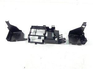 2015 Harley VRSCF Muscle V-Rod Electric Battery Holder Stay Bracket Set 70475-07