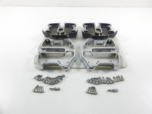 2018 Harley FXBRS Softail Breakout Valve Cover Rocker Box Set 25700371 | Mototech271