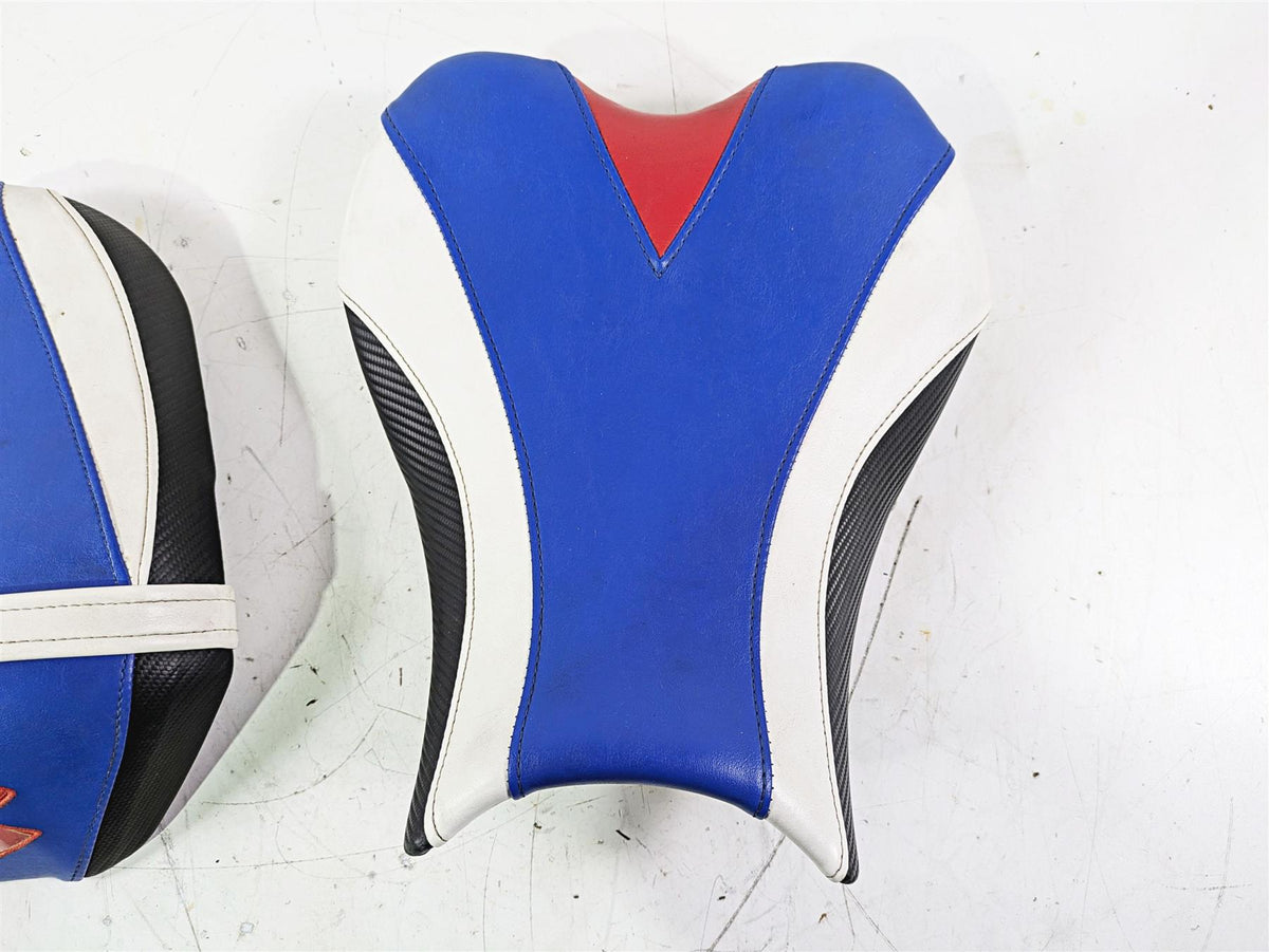 2016 Suzuki GSXR1000 Recovered Front Rear Rider Driver Seat Set 45100-47H10 {{ shop.shopifyCountryName }} - Mototech271