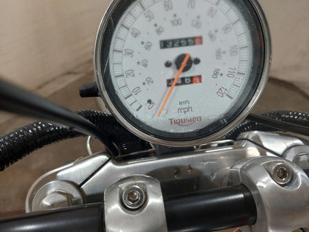 2002 Triumph Bonneville America Speedometer Gauges Instrument 13K T2505081 {{ shop.shopifyCountryName }} - Mototech271