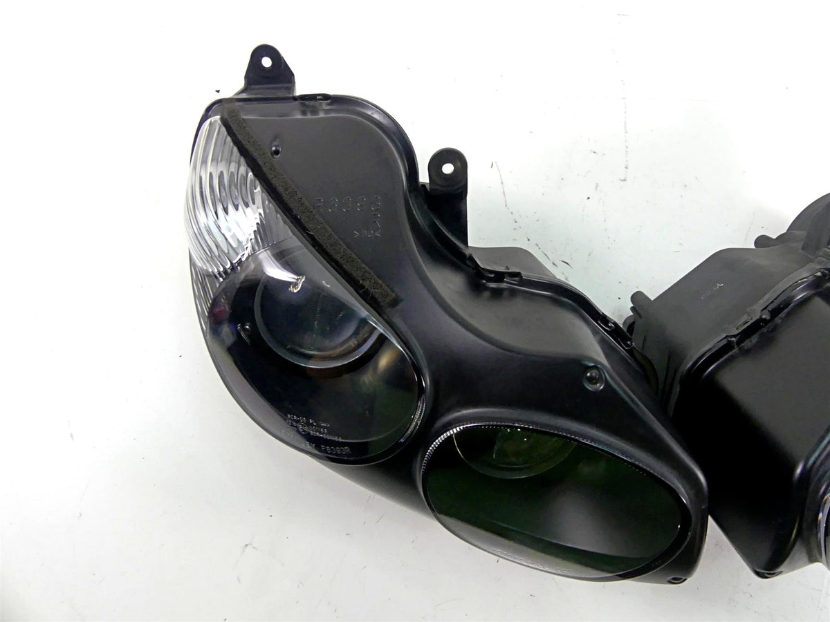 2010 Kawasaki ZX1400 ZX14 R Ninja Headlight Lamp Lens Set 23007-0066 23007-0067 {{ shop.shopifyCountryName }} - Mototech271