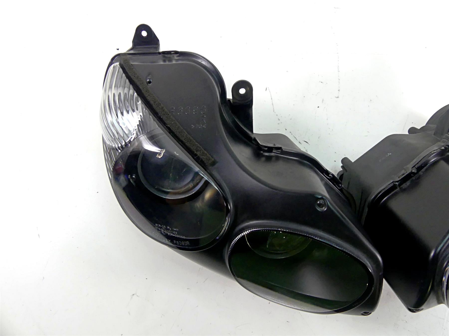 2010 Kawasaki ZX1400 ZX14 R Ninja Headlight Lamp Lens Set 23007-0066 23007-0067 {{ shop.shopifyCountryName }} - Mototech271