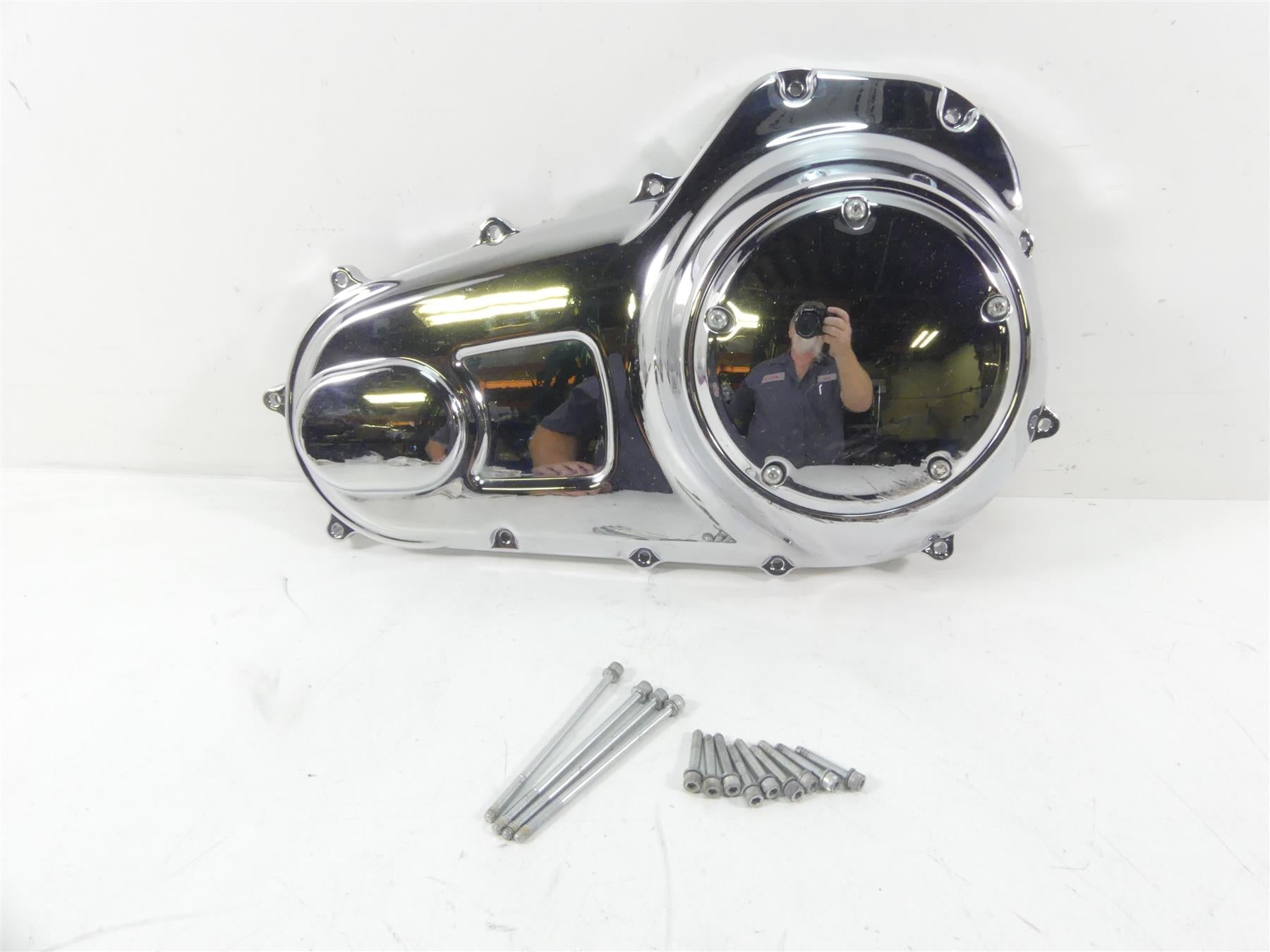 2014 Harley Touring FLHTK Electra Glide Outer Primary Drive Cover 60685-07 {{ shop.shopifyCountryName }} - Mototech271