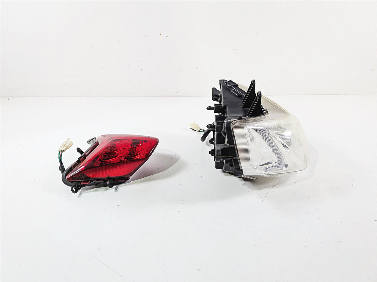 2018 Lifan King Power Racing KPR200 Headlight Head Light Lamp & Taillight Set {{ shop.shopifyCountryName }} - Mototech271