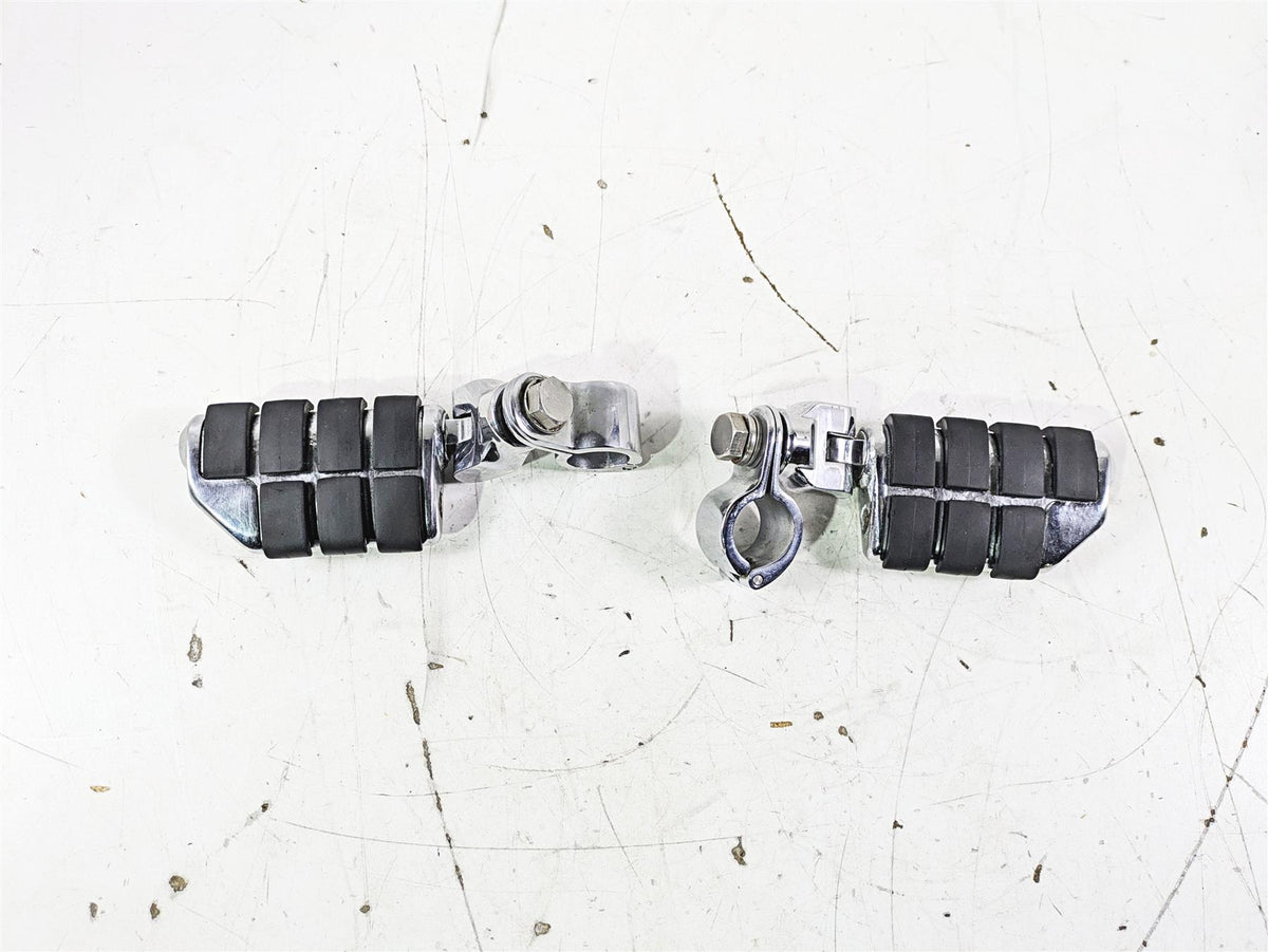 2002 Honda GL1500 CD Valkyrie Deluxe Chrome Highway Foot Rest Peg Set {{ shop.shopifyCountryName }} - Mototech271