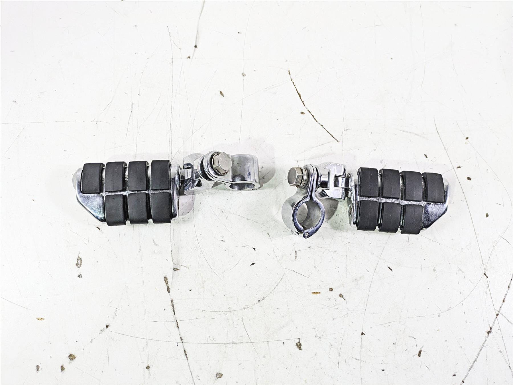 2002 Honda GL1500 CD Valkyrie Deluxe Chrome Highway Foot Rest Peg Set {{ shop.shopifyCountryName }} - Mototech271