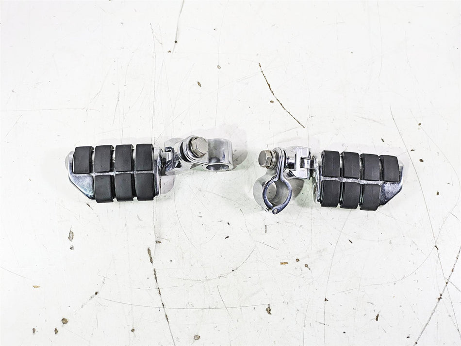 2002 Honda GL1500 CD Valkyrie Deluxe Chrome Highway Foot Rest Peg Set {{ shop.shopifyCountryName }} - Mototech271