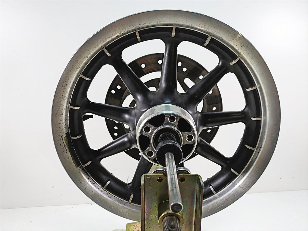 2006 Harley Touring FLHTCUI Electra Glide 9 Spoke Rear Wheel Rim 16x3 43402-00B {{ shop.shopifyCountryName }} - Mototech271