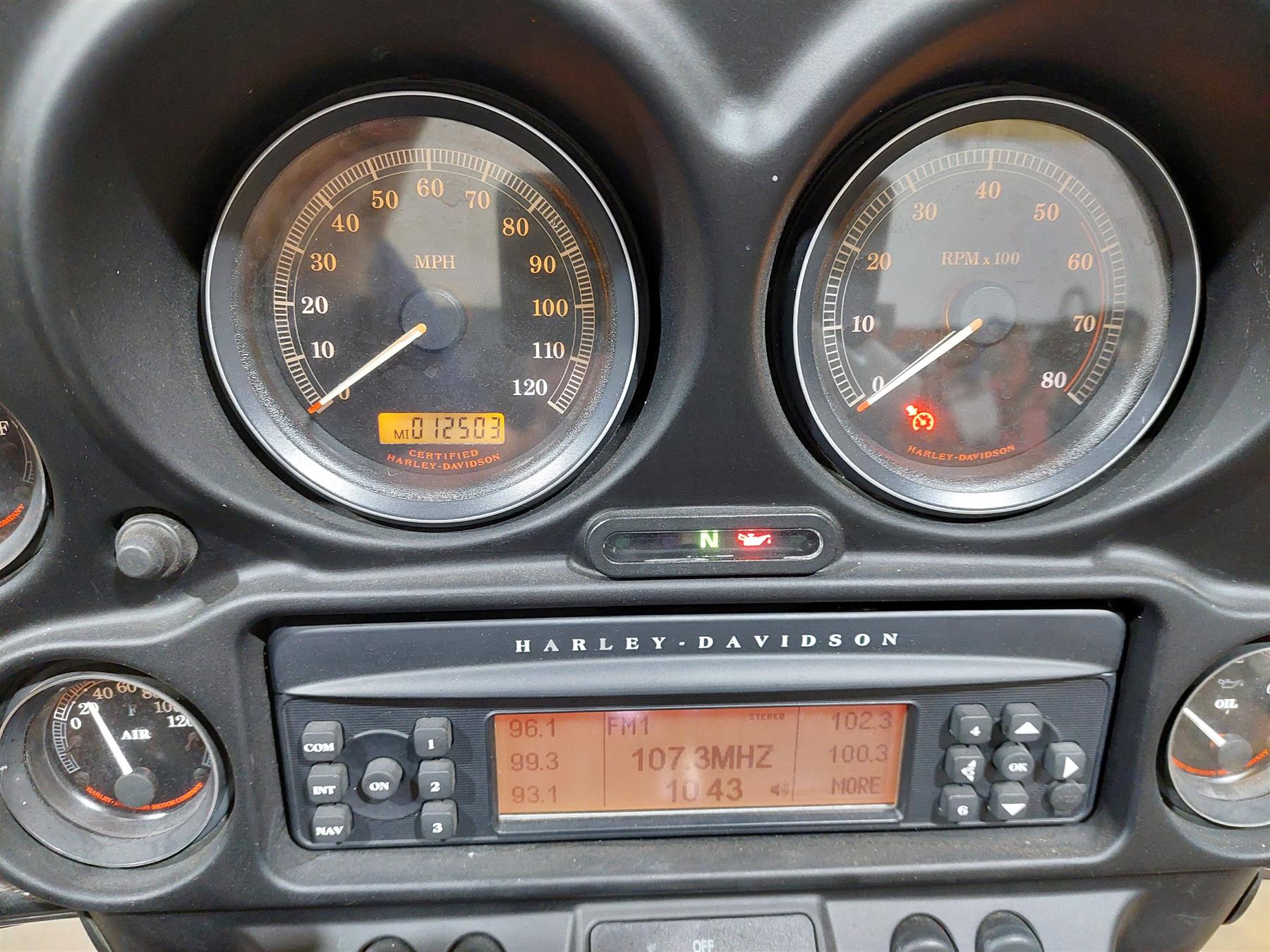 2006 Harley Touring FLHTCUI Electra Glide Speedometer Gauge Speedo 12K 67442-04 {{ shop.shopifyCountryName }} - Mototech271