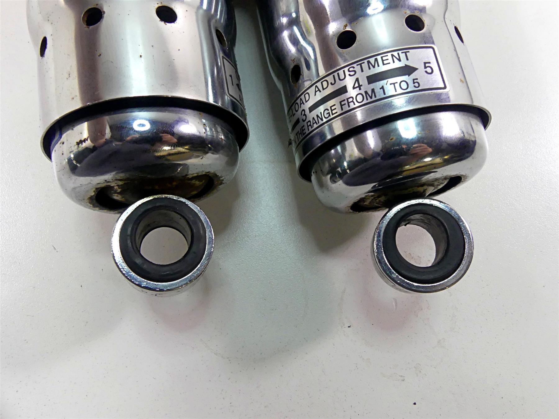 2007 Honda VTX1800 T2 Rear Adjustable Shock Damper 12 1/2" Set 52400-MCV-R11 {{ shop.shopifyCountryName }} - Mototech271