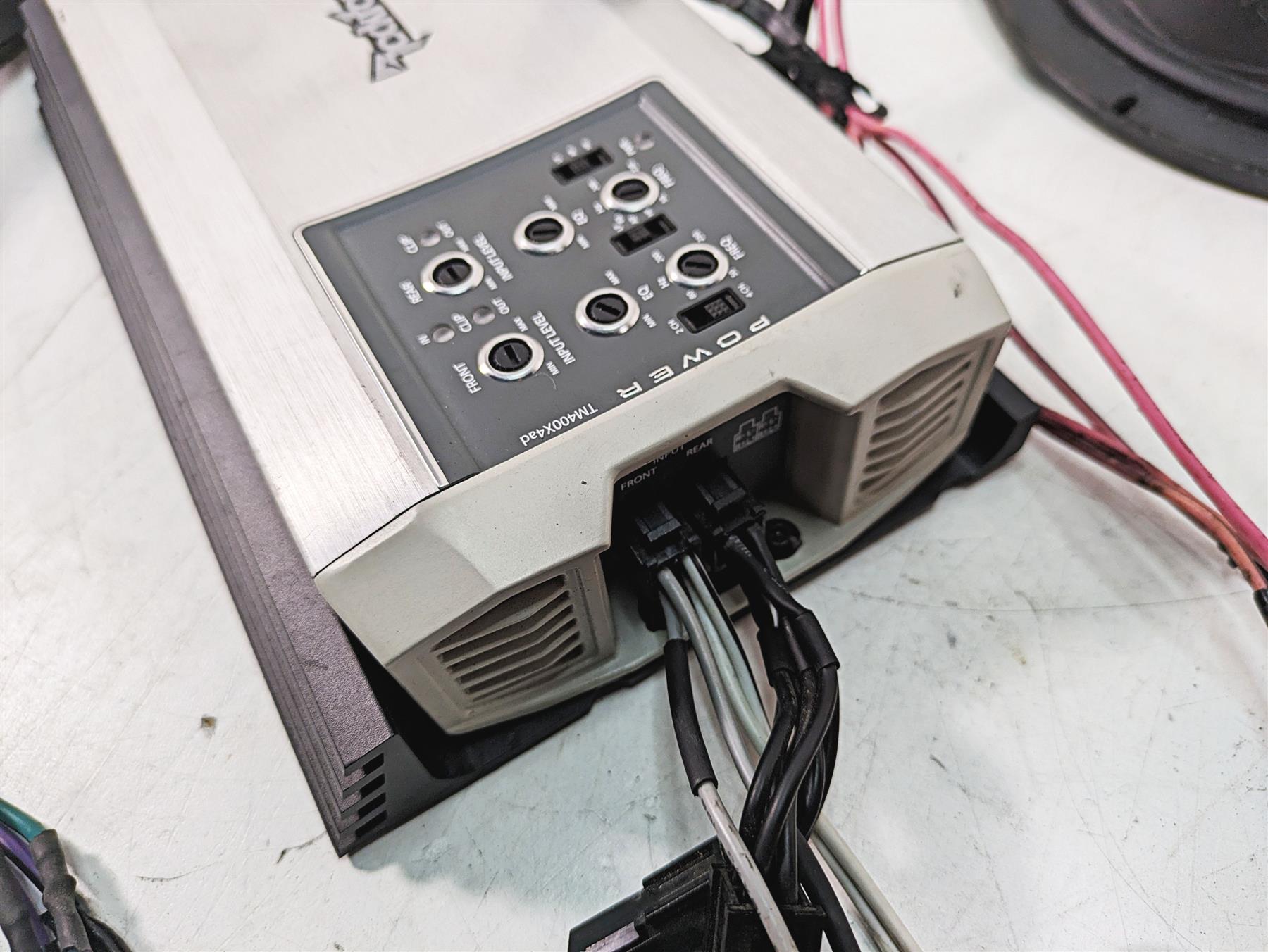 2014 Harley Touring FLHTK Electra Glide Rockford Fosgate Speaker Amp Set - Read {{ shop.shopifyCountryName }} - Mototech271