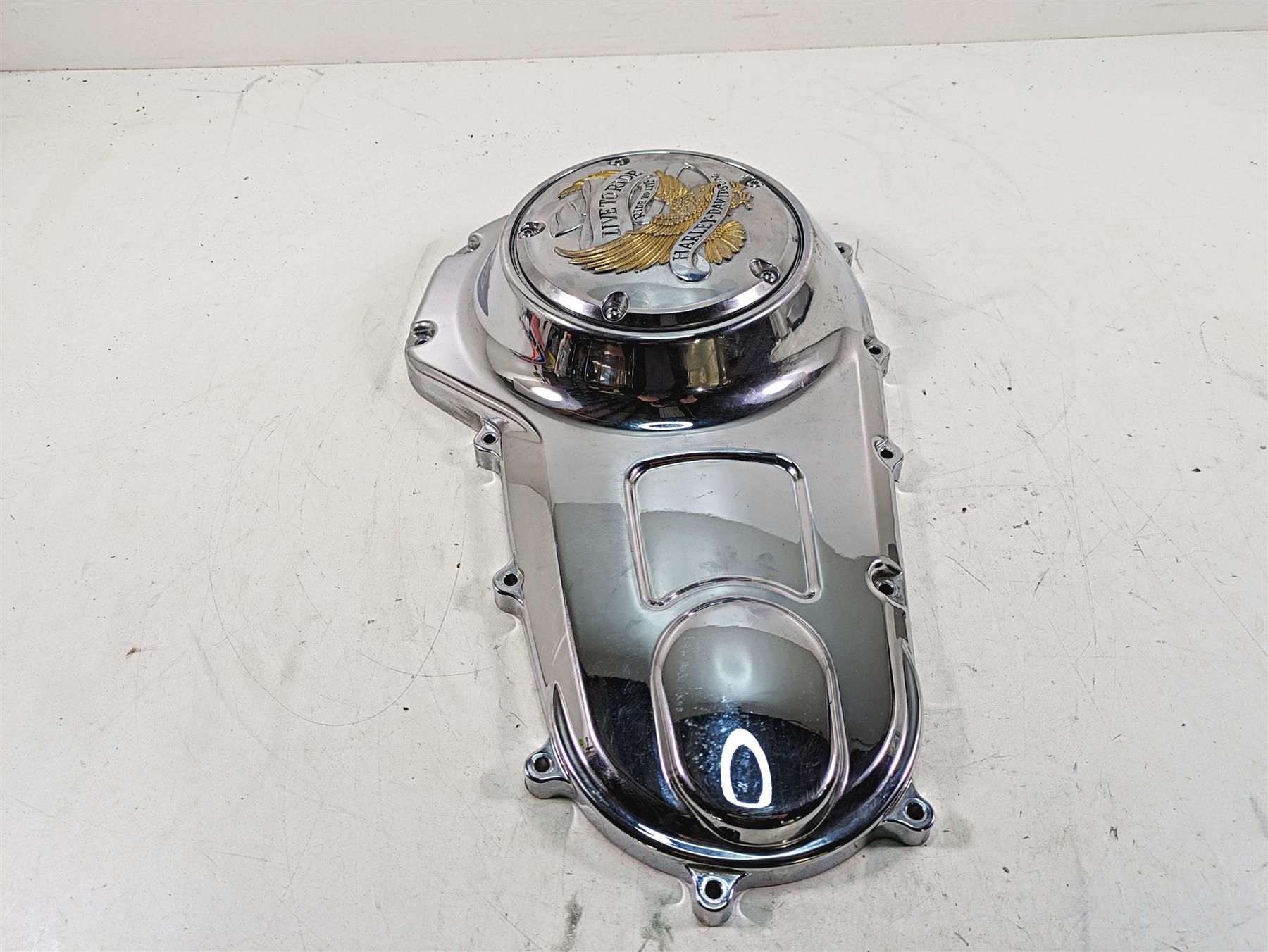 2010 Harley Touring FLHTCU Electra Glide Outer Primary Clutch Cover 60685-07 {{ shop.shopifyCountryName }} - Mototech271