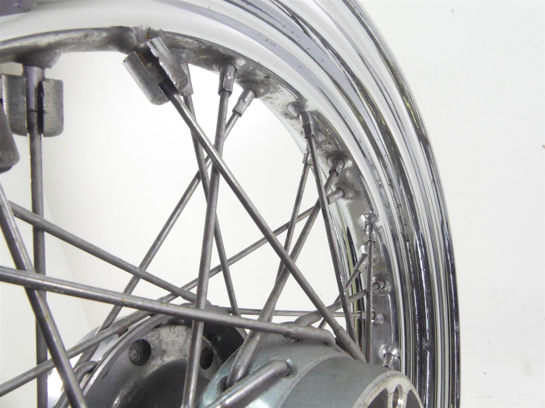 2005 Harley Touring FLHRSI Road King Front 16x3 Spoke Wheel Rim - Read 43440-05A {{ shop.shopifyCountryName }} - Mototech271