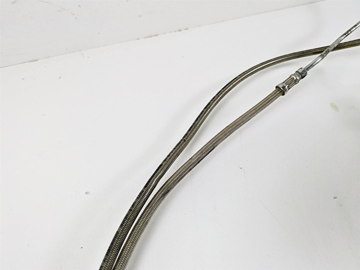 2011 Harley Touring FLHTCUSE CVO E-Glide Front Abs Brake Line Set 16" Bars {{ shop.shopifyCountryName }} - Mototech271