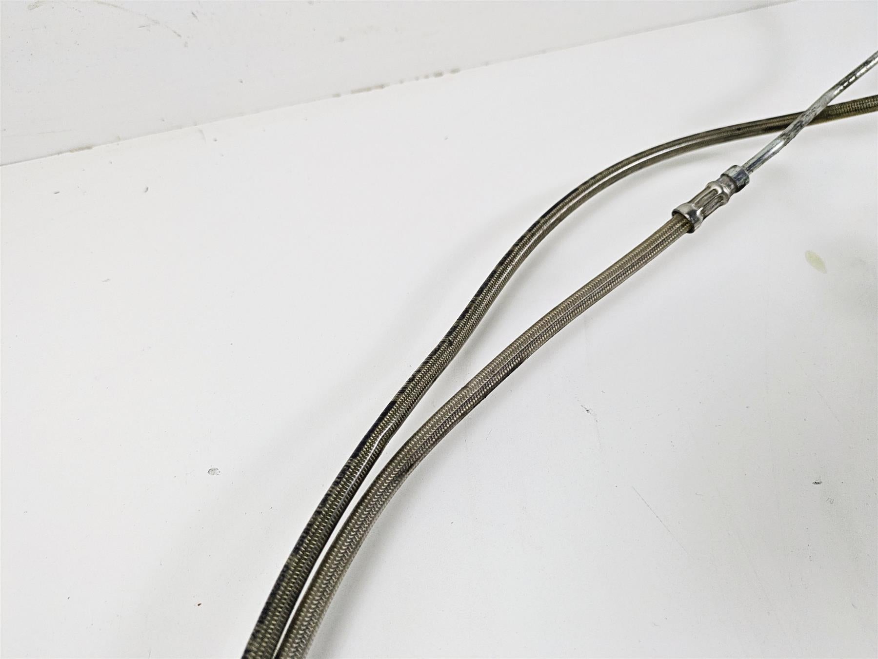 2011 Harley Touring FLHTCUSE CVO E-Glide Front Abs Brake Line Set 16" Bars {{ shop.shopifyCountryName }} - Mototech271