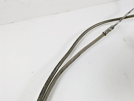 2011 Harley Touring FLHTCUSE CVO E-Glide Front Abs Brake Line Set 16" Bars {{ shop.shopifyCountryName }} - Mototech271