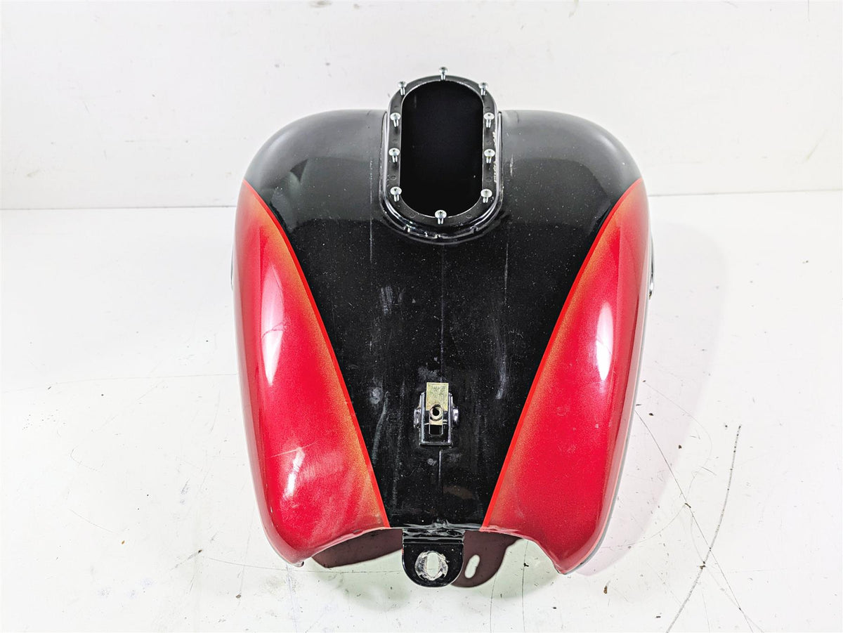 2007 Harley Touring FLHTCU SE CVO E-Glide Fuel Gas Tank Cherry Black Ice 61356-03 {{ shop.shopifyCountryName }} - Mototech271