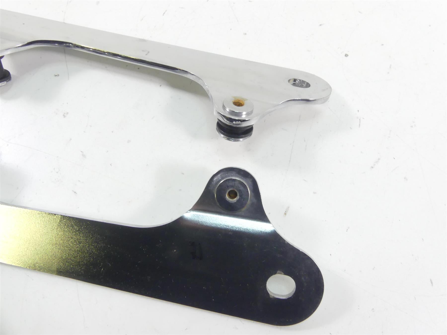 2015 Harley FLD Dyna Switchback Rear Backrest Sissy Bar Mounts {{ shop.shopifyCountryName }} - Mototech271