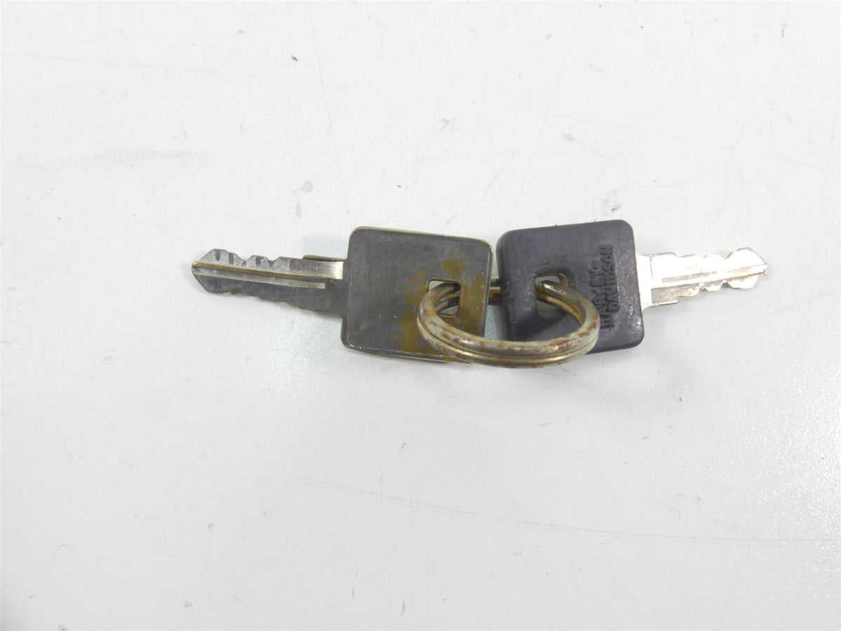 2009 Harley XR1200 Sportster Ignition Switch Steering Lock Key 48154-05 {{ shop.shopifyCountryName }} - Mototech271
