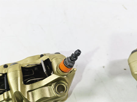 2016 BMW S1000RR K46 Golden Brembo Front Brake Calipers 100mm 34117714784 {{ shop.shopifyCountryName }} - Mototech271
