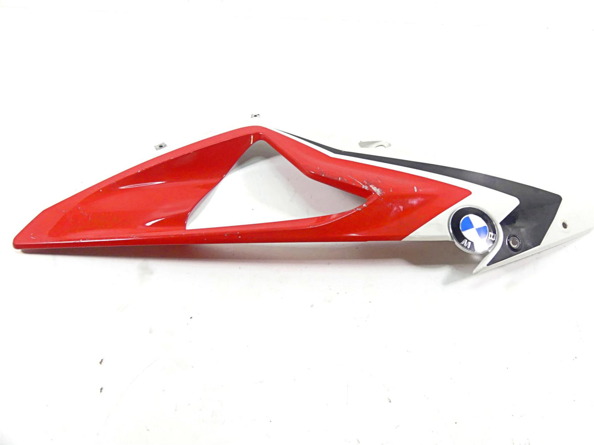 2013 BMW S1000RR K46 Left Main Fairing Cover Cowl + Emblem - Read 46638522137 {{ shop.shopifyCountryName }} - Mototech271