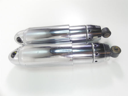 2009 Harley Dyna FXDF SE CVO Fat Bob Rear 12" Chrome Shock Damper Set 54608-04 {{ shop.shopifyCountryName }} - Mototech271