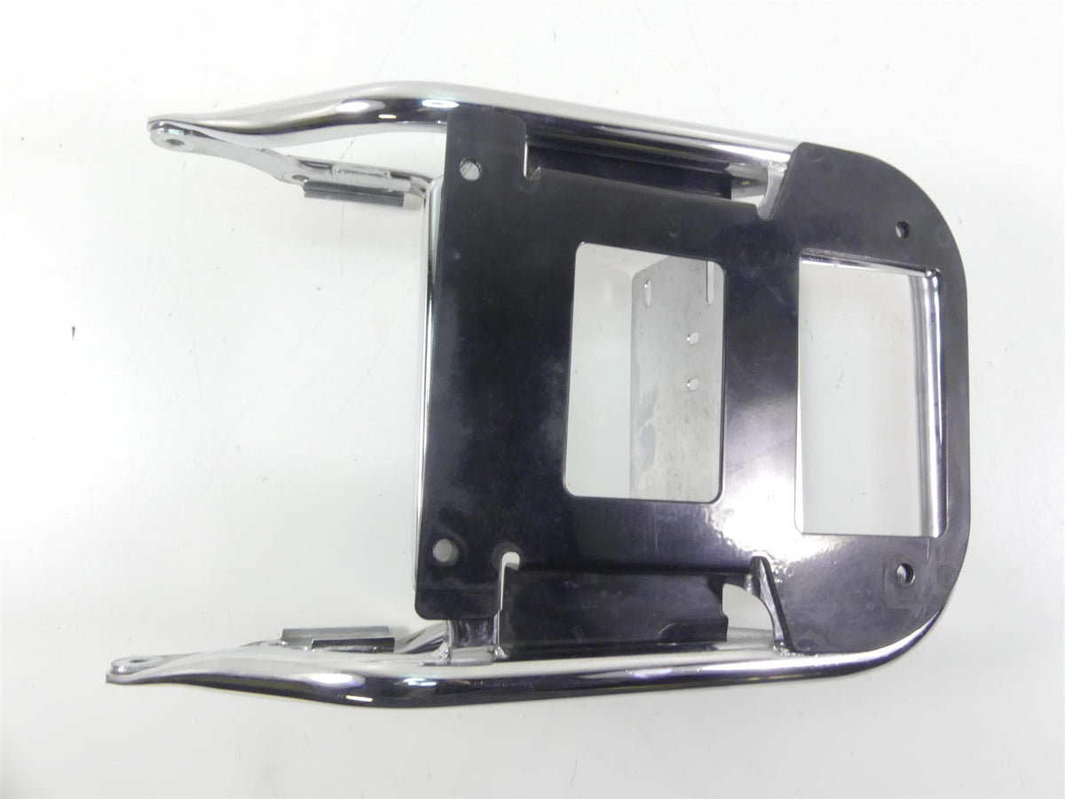 2009 Harley FLHTCU SE4 CVO E-Glide Rear Chrome Luggage Rack Trunk Mount 53411-09 {{ shop.shopifyCountryName }} - Mototech271