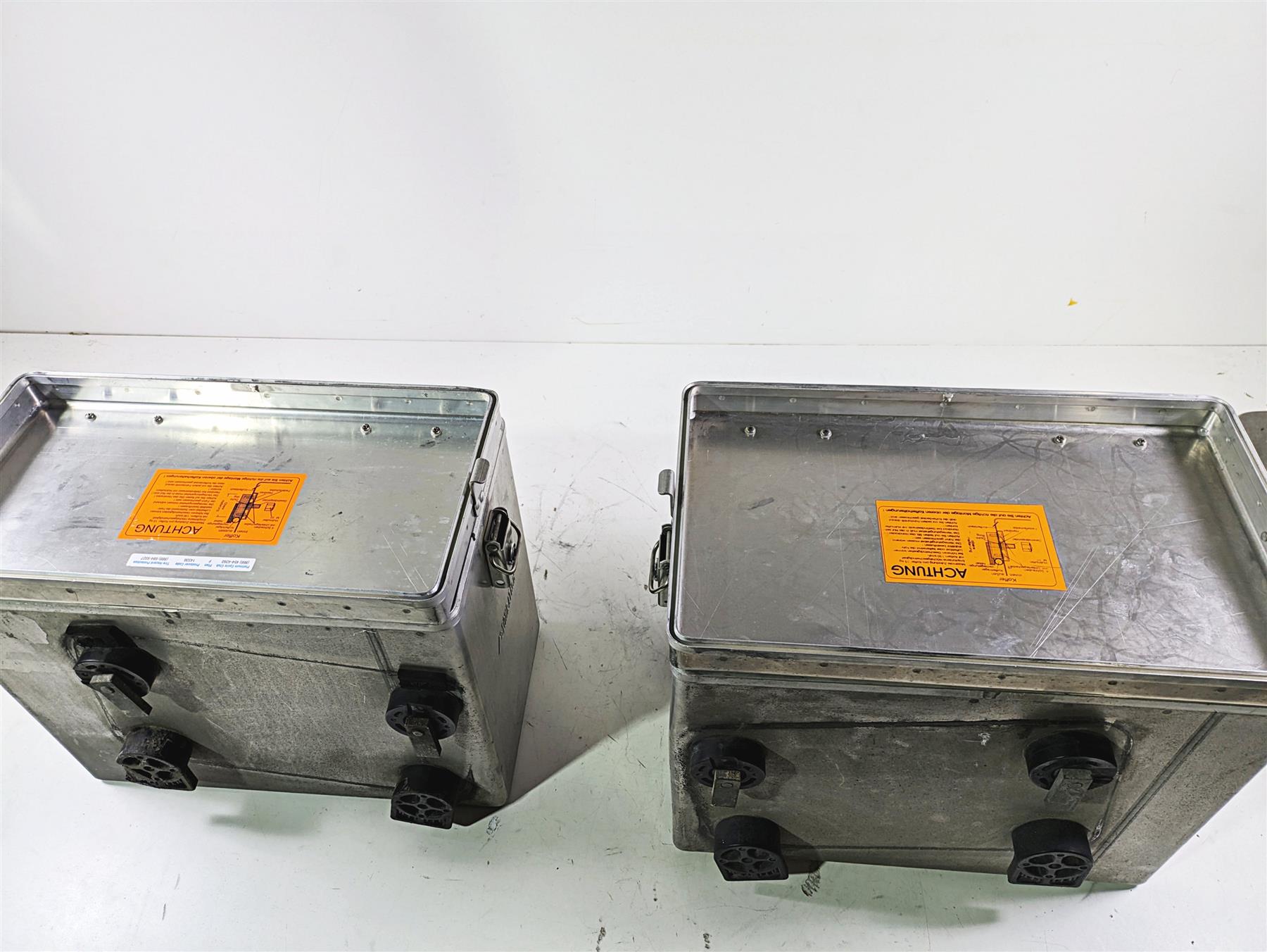 2004 BMW R1150GS R21 Touratech Zega 39L 45L Aluminum Saddle Bag & Rack Set {{ shop.shopifyCountryName }} - Mototech271