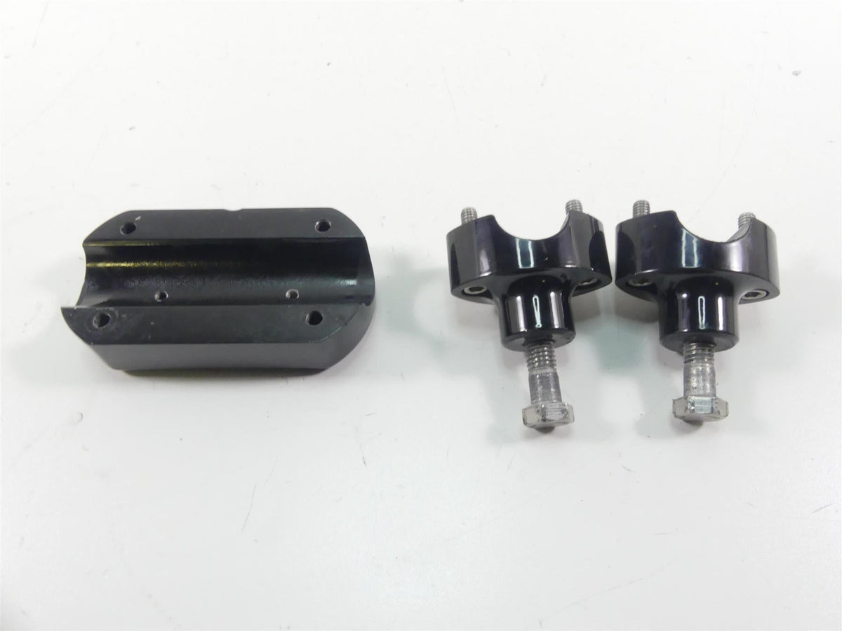 2011 Harley VRSCF Muscle Rod 2" Handlebar Riser Clamp Speedo Mount Set {{ shop.shopifyCountryName }} - Mototech271