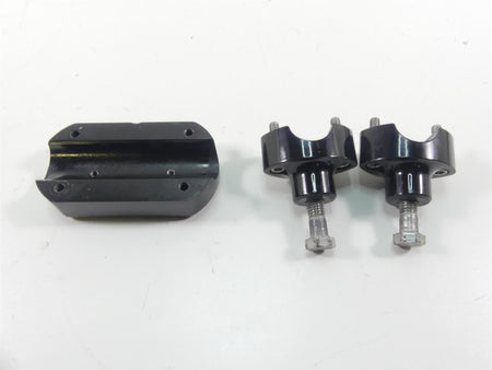 2011 Harley VRSCF Muscle Rod 2" Handlebar Riser Clamp Speedo Mount Set {{ shop.shopifyCountryName }} - Mototech271