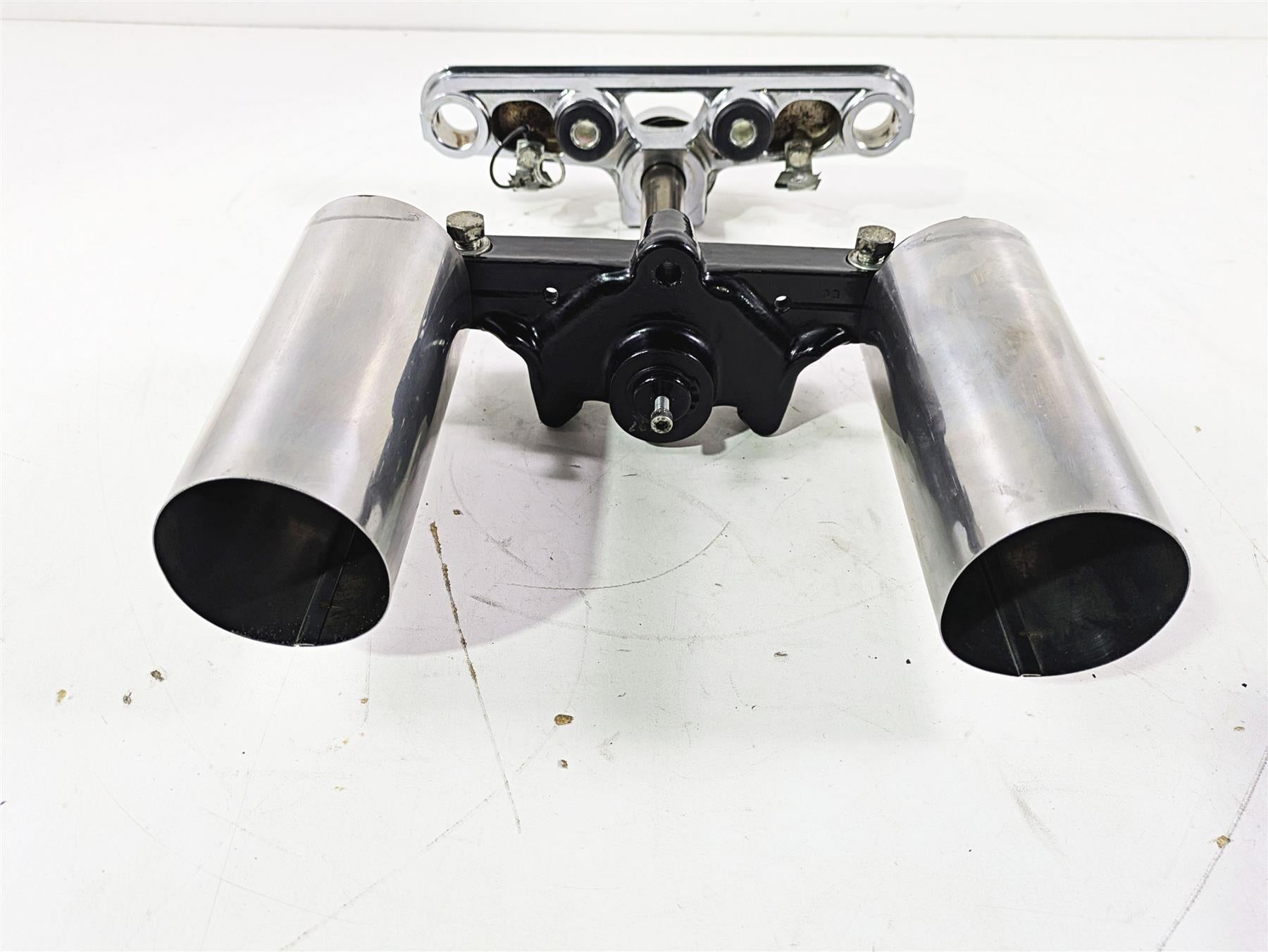 2008 Harley FLSTC 105TH Softail Heritage Lower & Upper Triple Tree Set 45605-00A {{ shop.shopifyCountryName }} - Mototech271