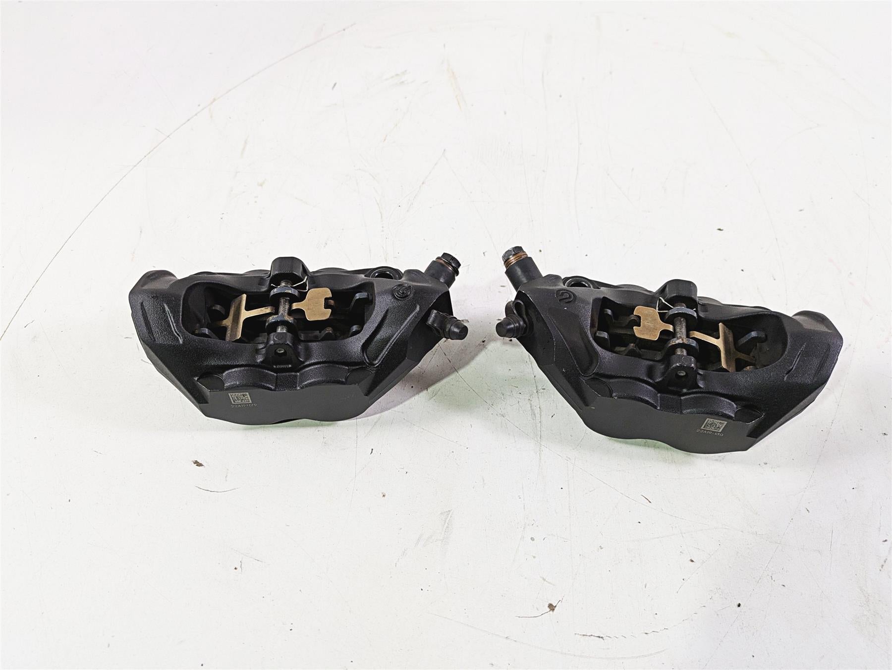 2022 Harley RA1250 S Pan America Front Brake Caliper Set Brembo 100mm 41300231 {{ shop.shopifyCountryName }} - Mototech271