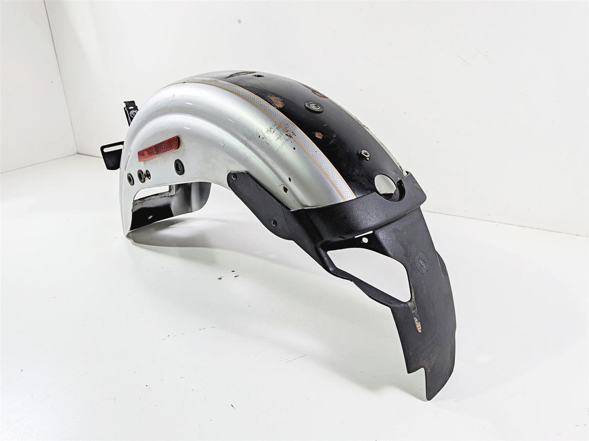 2003 Harley Sportster XL1200 Rear Fender 100th Anniversary Black Silver 59674-99 {{ shop.shopifyCountryName }} - Mototech271