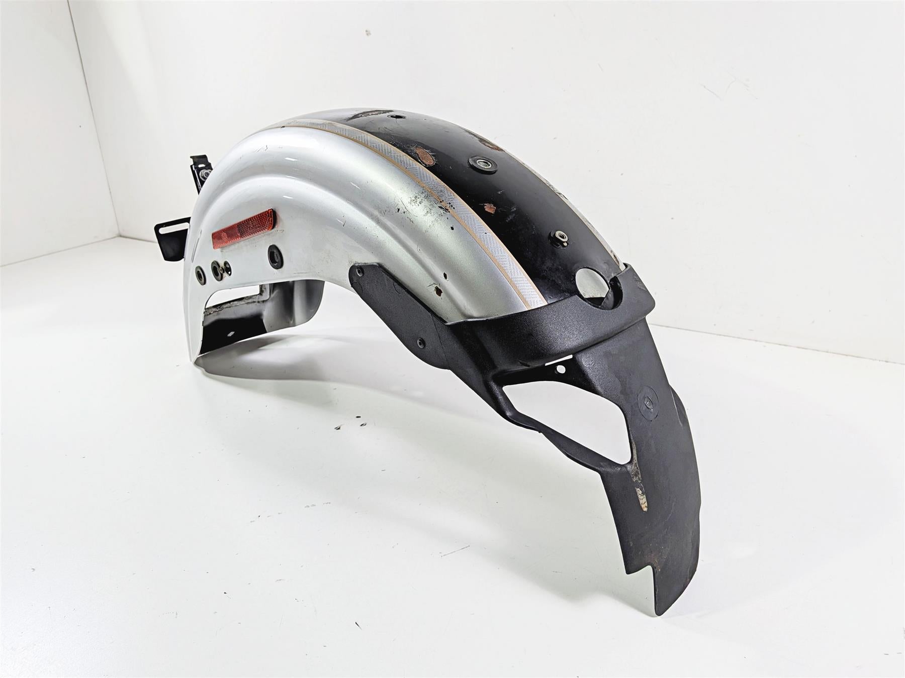 2003 Harley Sportster XL1200 Rear Fender 100th Anniversary Black Silver 59674-99 {{ shop.shopifyCountryName }} - Mototech271